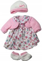 UBRANKA DLA LALEK SUKIENKI 40CM UBRANKO