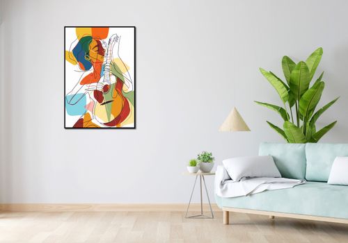Plakat 68x98cm Wewnętrzna Muza na Arena.pl