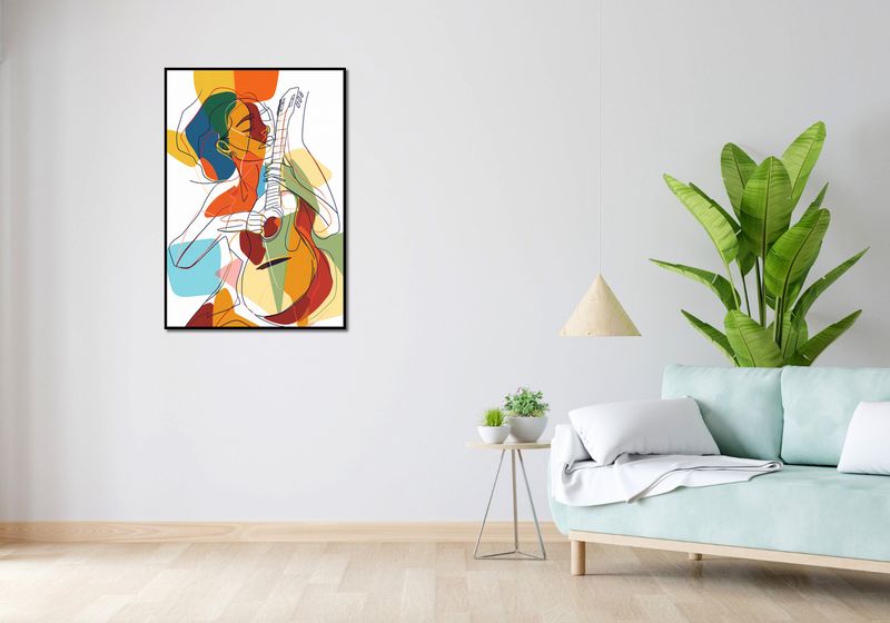 Plakat 68x98cm Wewnętrzna Muza zdjęcie 4