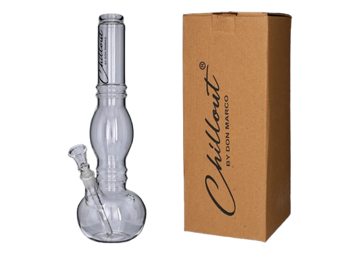 Bongo Szklane Chillout 40 cm Fajka Wodna Klasyczna 50 mm na Arena.pl