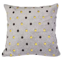 Poszewka z mikrofibry NEON 40x40 Darymex popiel w kropki
