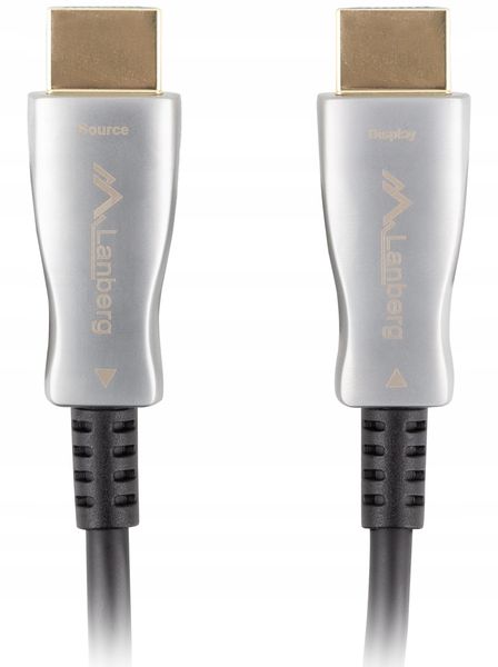 Kabel 20m HDMI Lanberg v2.0 Premium High optical zdjęcie 3
