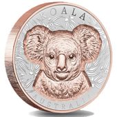 Niue: Native Impressions - Koala pozłacana 1 uncja Srebra 2025 Prooflike Super Incused
