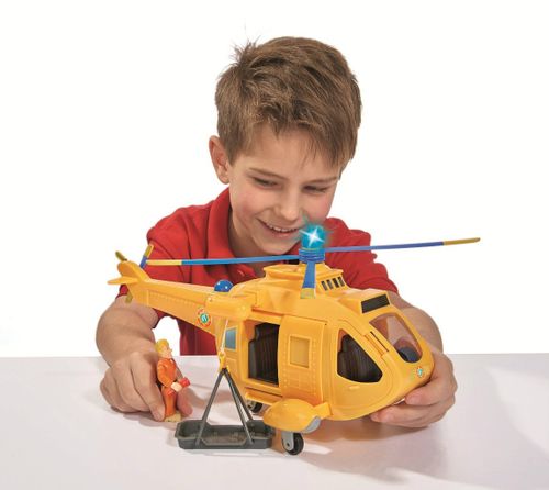 SIMBA STRAŻAK SAM DUŻY HELIKOPTER WALLABY II TOM na Arena.pl
