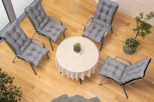 Poduszka na krzesło Leżak 48x48x75 stal na Arena.pl