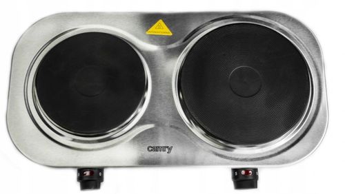 Kuchenka Elektryczna Dwupalnikowa 2500W Camry 6511 na Arena.pl