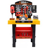 DUŻY WARSZTAT DZIECIĘCY TOOL BRAINS ZESTAW MAJSTERKOWICZA 39 CZĘŚCI