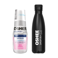OSHEE Drop In ZERO Elektrolity i witaminy Grejpfrut  bidon termiczny BLACK