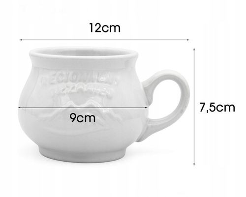 Komplet 2x KUBEK kamionkowy DO GRZAŃCA na grzane wino piwo zestaw do wina na Arena.pl