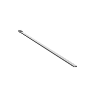 Mazo wspornik kabiny 100 cm do docięcia chrom