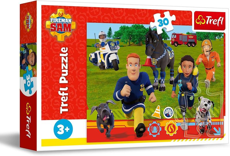 TREFL 18297 Puzzle 30 Gotowi do pomocy zdjęcie 1