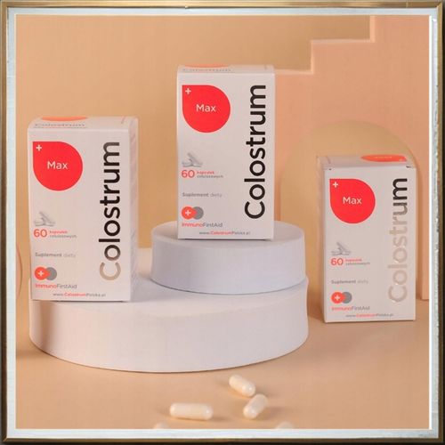 Suplement Diety Colostrum MAX LR500mg W Tabletkach 60 Tabletek Kapsułek na Arena.pl