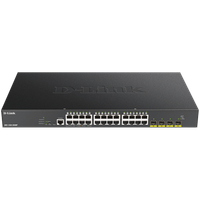 d-link 48-port gigabit smart managed switch with 4x 10g sfp+ ports
