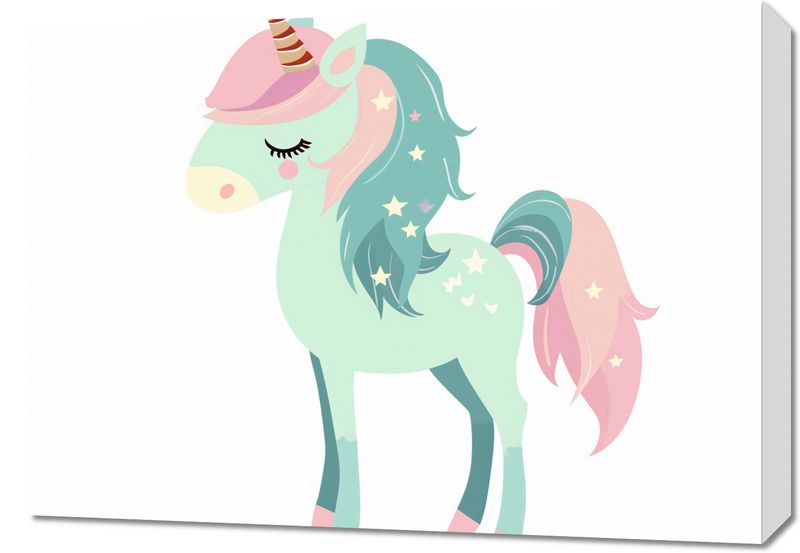 Obraz 70x50cm Jednorożec Marzeń zdjęcie 1