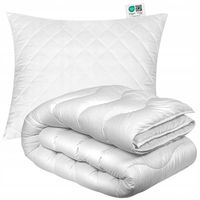 KOŁDRA CAŁOROCZNA 140x200 + PODUSZKA 70x80 KOMPLET PRODUKT POLSKI