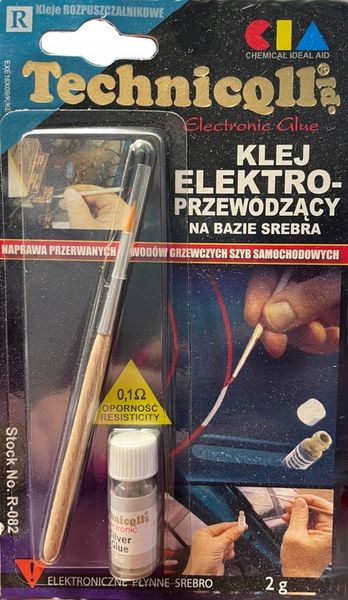 KLEJ ELEKTROPRZEWODZĄCY R-082 TECHNICQLL 2g zdjęcie 1