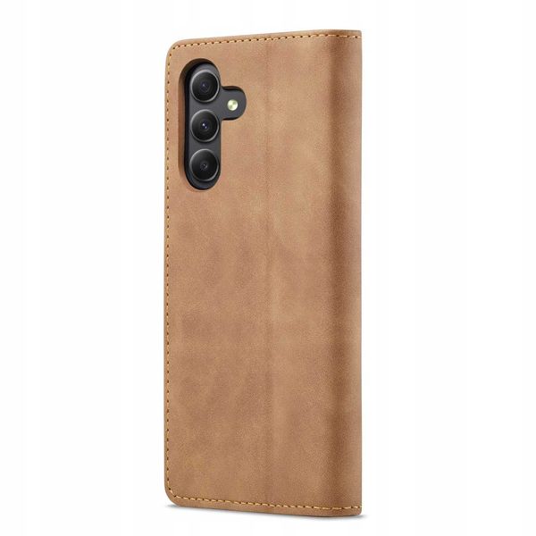 Spacecase Wallet Galaxy A24 Light Brown zdjęcie 11