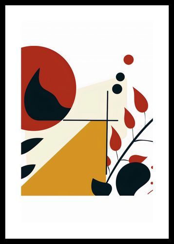 Plakat 56,6x86,4cm Ogień i Flora na Arena.pl