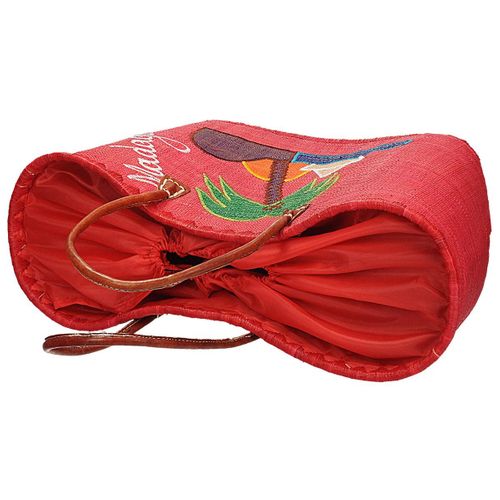 Torba koszyk MADAGASKAR w kolorze czerwonym na Arena.pl