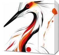 Obraz 40x40cm Bocian