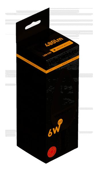 ŻARÓWKA YOKOHAMA LED EPISTAR CANDEL E14 6W zdjęcie 1