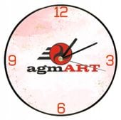 ZEGAR ścienny reklamowy z twoją grafiką tekstem LOGO firmy + PROJEKT GRATIS