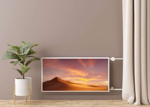 Mata MAGNETYCZNA Grzejnika Pustynna Wydma Zachód Słońca 120cm x 60cm na Arena.pl