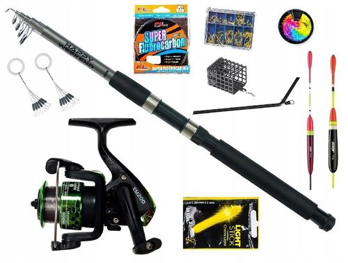 ZESTAW na Spławik Wędka JAXON + Kołowrotek HACZYKI na Arena.pl