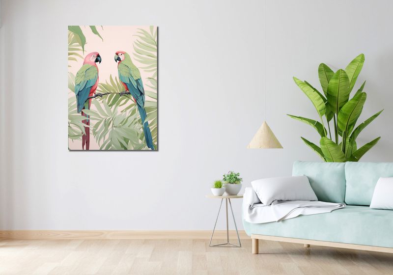 Obraz 70x100cm Dialog Ara zdjęcie 2