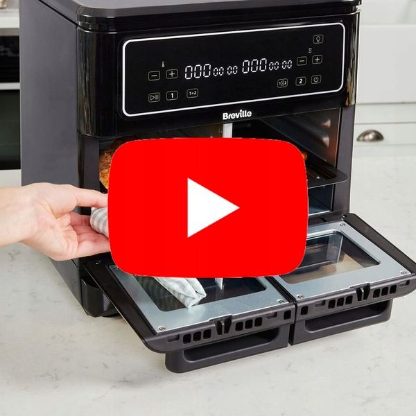 DUŻA Frytkownica Beztłuszczowa Air Fryer Frytownica Dwukomorowa zdjęcie 7