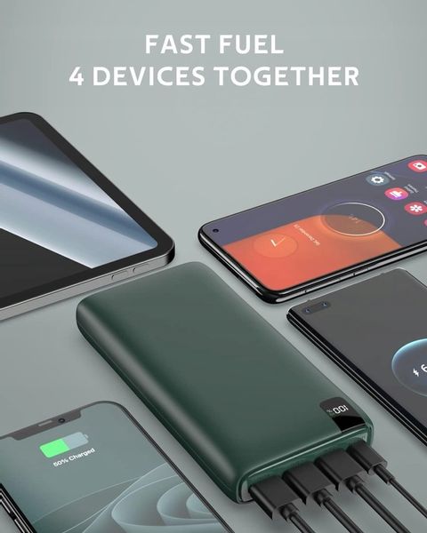 Powerbank Addtop 26800 mAh czarny zdjęcie 3