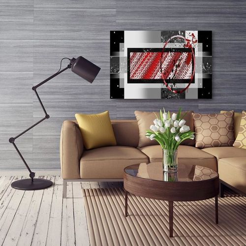 Obraz na płótnie - Canvas, Kompozycja abstrakcyjna 40x30 na Arena.pl
