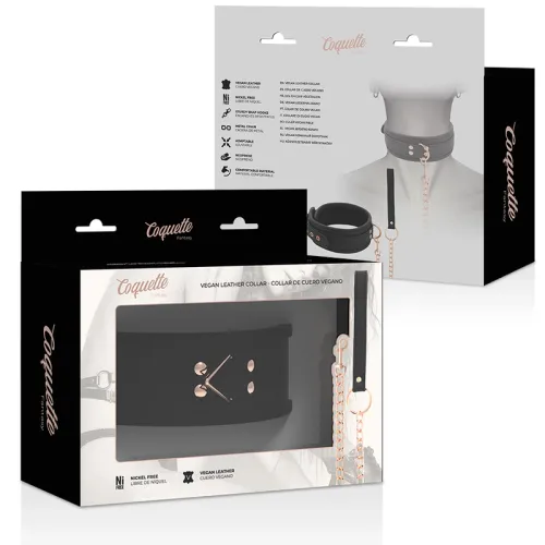 coquette chic desire fantasy naszyjnik z wegańskiej skory i neoprenem na Arena.pl