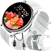 SMARTWATCH ZEGAREK DAMSKI MENU POLSKIE FUNKCJA DZWONIENIA SMART WATCH PULS