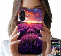 ETUI DO IPHONE 16 - POLE LAWENDY, PIĘKNE KRAJOBRAZY, WZORY