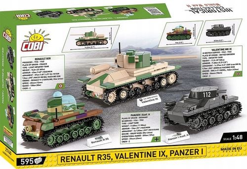 Historical Collection Renault R35,Valentine IX na Arena.pl