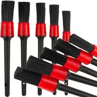 ZESTAW PĘDZLI DO PIELĘGNACJI SAMOCHODU DETAILINGU 5SZT/KPL