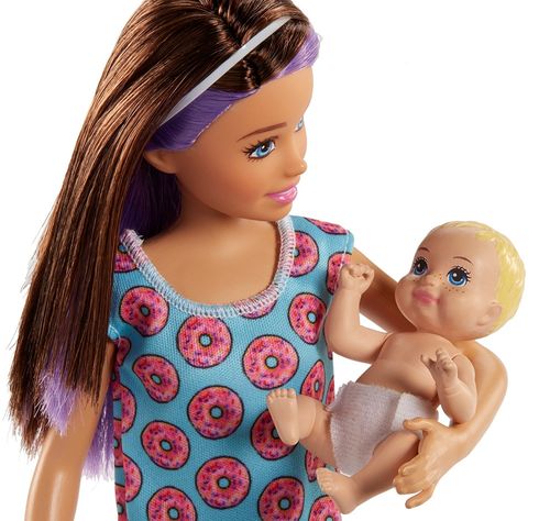 Barbie Skipper Opiekunka Do Dziecka Plus Bobas na Arena.pl