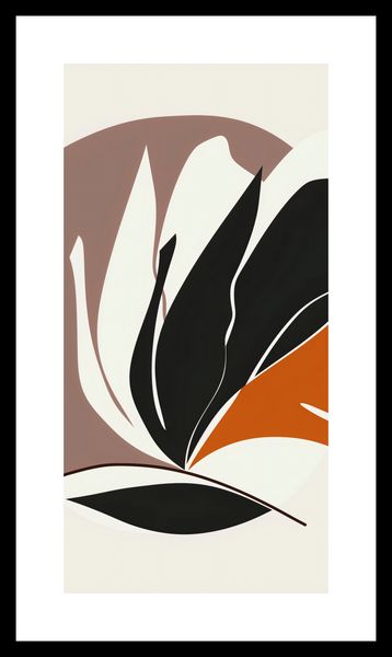 Plakat 50x100cm Elegancja Roślinna zdjęcie 3