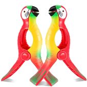klamra do trzymania ręczników spinka 13 cm na plaże papuga klp01 2 szt