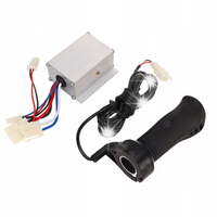 12V 250W STEROWNIK SILNIKA SZCZOTKOWEGO KONTROLER + UCHWYT PRZEPUSTNICY