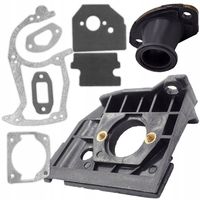 PODSTAWA GAŹNIKA + ŁĄCZNIK GAŹNIKA + USZCZELKI PILARKI PIŁY 45cc 52cc 58cc