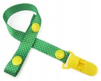 Przywieszka smycz zawieszka do smoczka zapinka