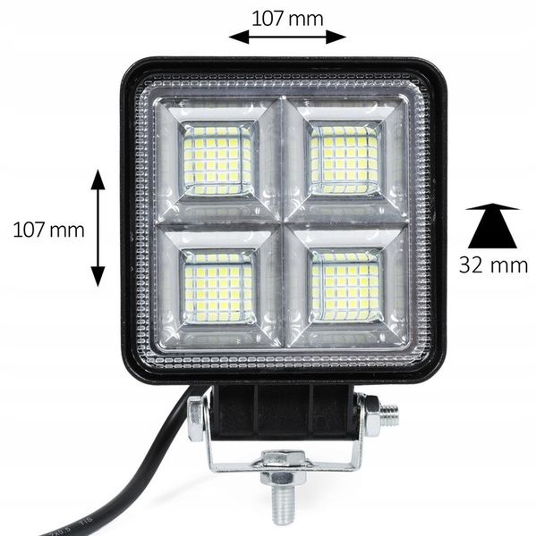 192W LAMPA ROBOCZA LED PANEL HALOGEN 12V 24V CREE zdjęcie 6
