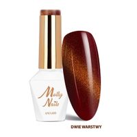 Lakier hybrydowy LED/UV Gel Polish Cat Eye MollyNails Seduction Nr 243 8g