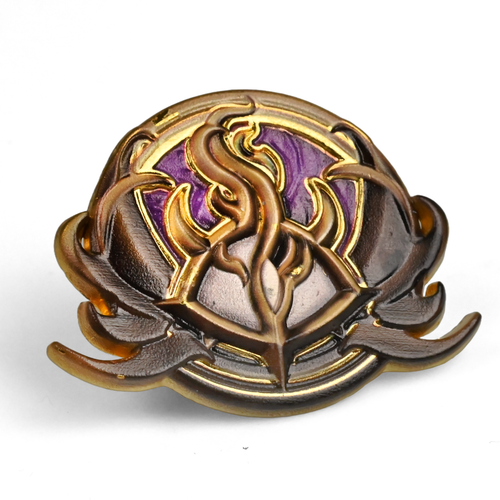 The Fiend Class Badge | 10 cm | Metal | Przypinka | Baldur’s Gate 3 na Arena.pl