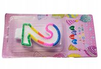 Świeczka na tor urodziny urodzinowa CYFRA 2