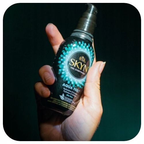 Żel intymny SKYN AQUA FEEL Aloes + Wit. E 80ml na bazie wody nawilżający na Arena.pl