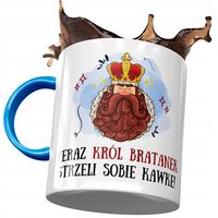 Kubek Błękitny Dla Bratanka Urodziny Prezent Z Nadrukiem Ze Zdjęciem