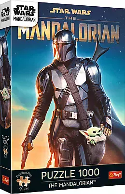 Puzzle 1000 elementów. Premium Plus. Mandalorian zdjęcie 1